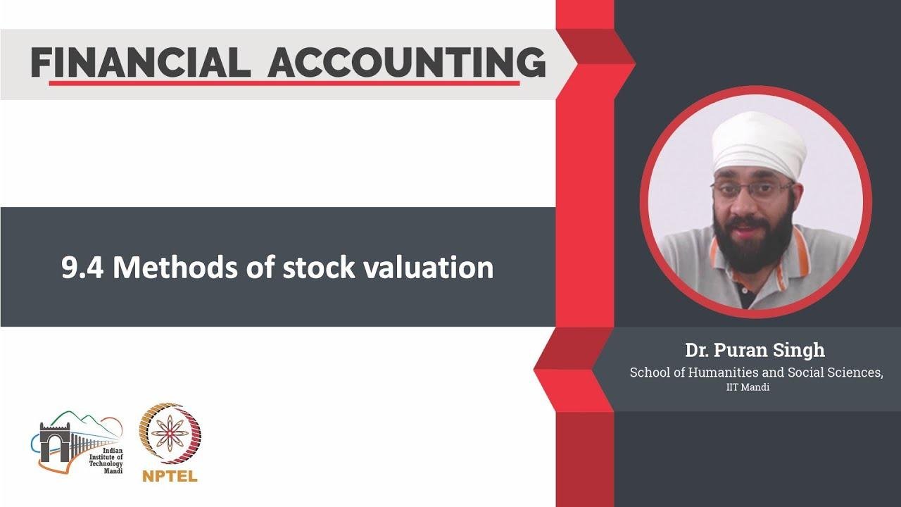 9.4 Methods of stock valuation"