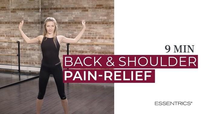 9 MIN Back & Shoulder Pain-Relief Workout | Essentrics