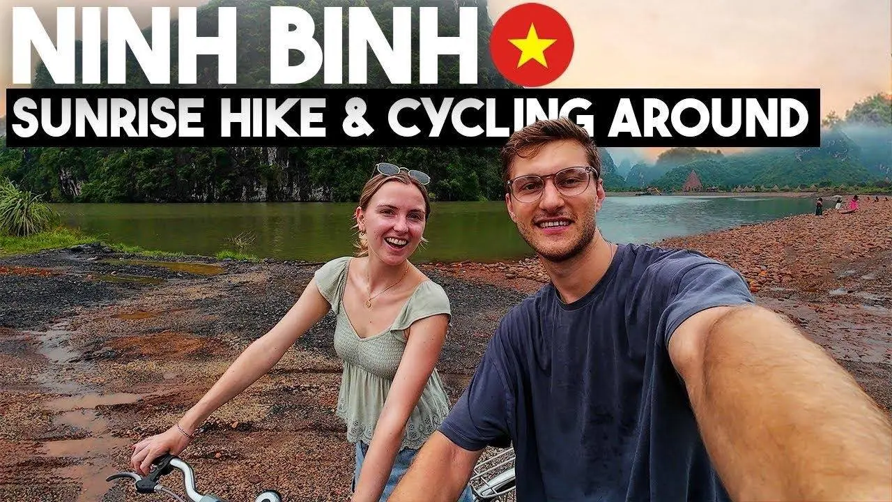 Exploring Ninh Binh: Sunrise Hike and Scenic Bike Ride! 🌄🚴‍♀️