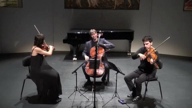 The Trio Miroir plays Mozart Divertimento E-flat major KV 563
