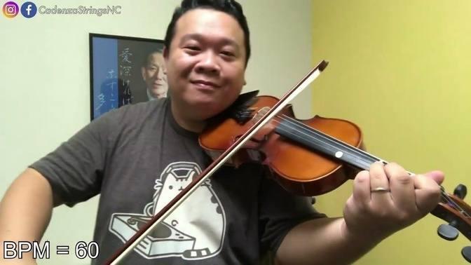 Minuet 1 | Slow Practice | Suzuki Violin Book 1 | Videos | Cadenza ...