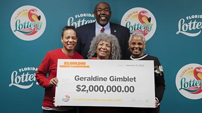 Florida woman wins $2 million lottery prize day after daughter's last breast cancer treatment