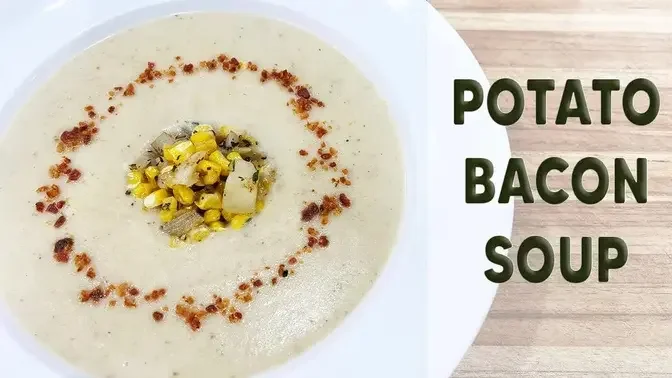 My Favourite Potato Bacon Soup | Chef Jean-Pierre