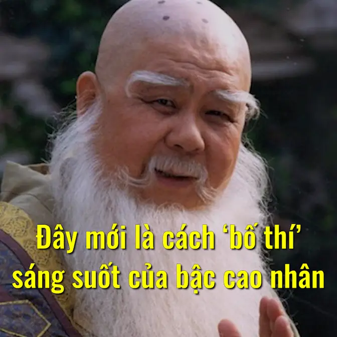 Đây mới là cách ‘bố thí’ sáng suốt của bậc cao nhân