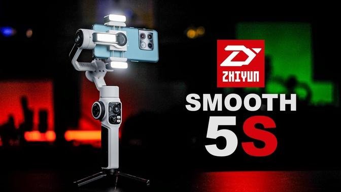 ZHIYUN SMOOTH 5S CINEMATIC POWER TO YOUR SMARTPHONE
