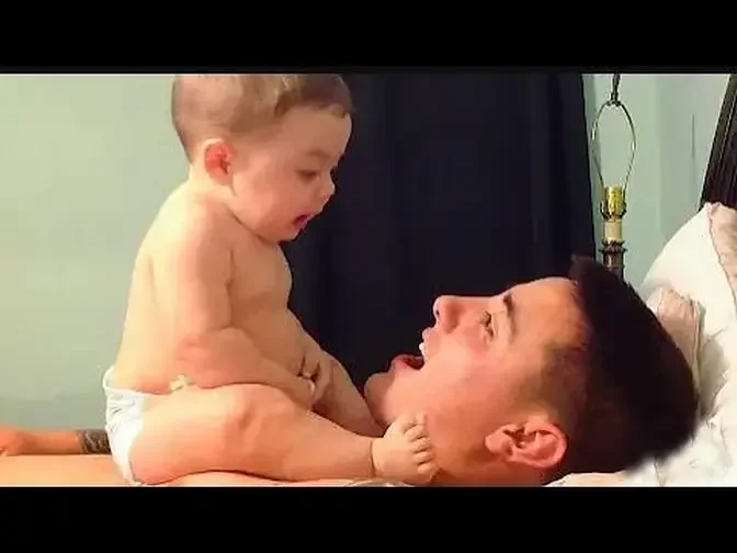 Cutest Daddy-Baby Moments: Guaranteed to make you Smile||Cute Baby Videos.