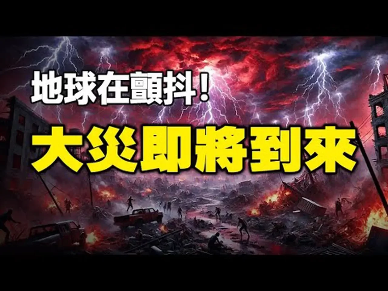 🔥🔥地球在顫抖❗異象+地震+雹災僅是預告❗人類大災即將到來❗