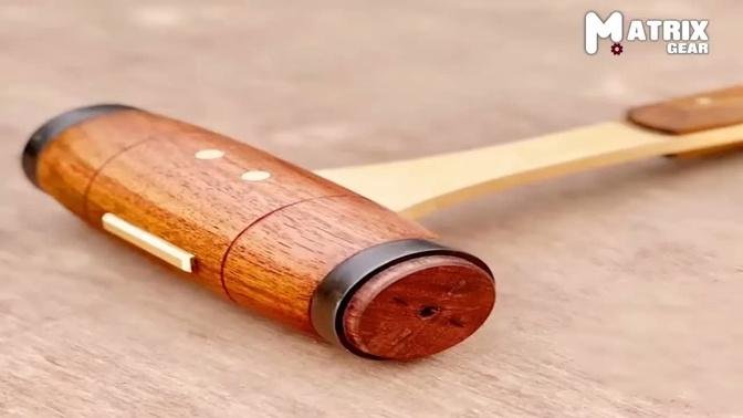 It's Not An Ordinary Hammer You've Ever Seen - How to Make Priceless Wooden Hammer