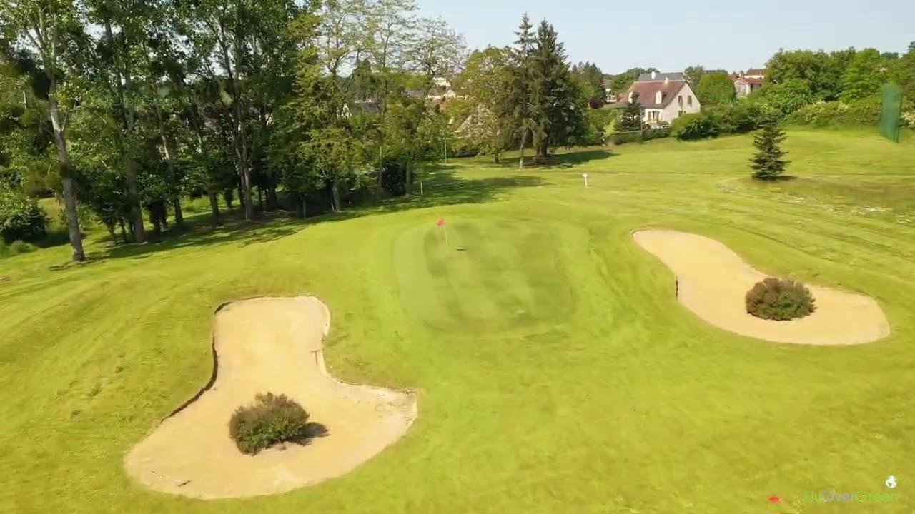 Golf De Loches-Verneuil - drone aerial video - Hole#06