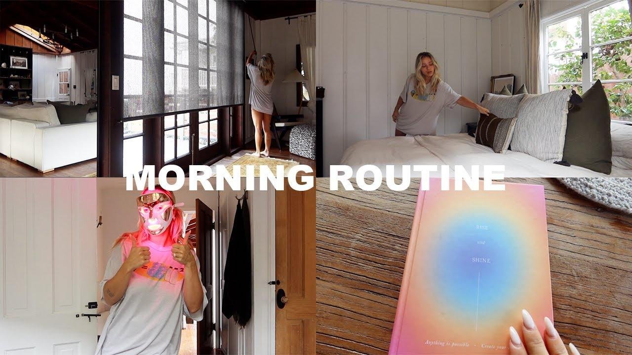 my morning routine (intentional and self improving)