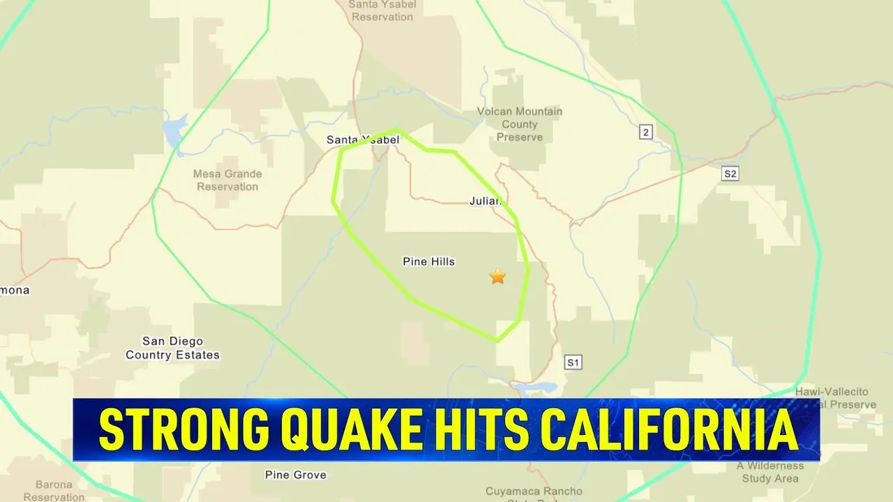 5.2-magnitude Earthquake Shakes Southern California Near San Diego