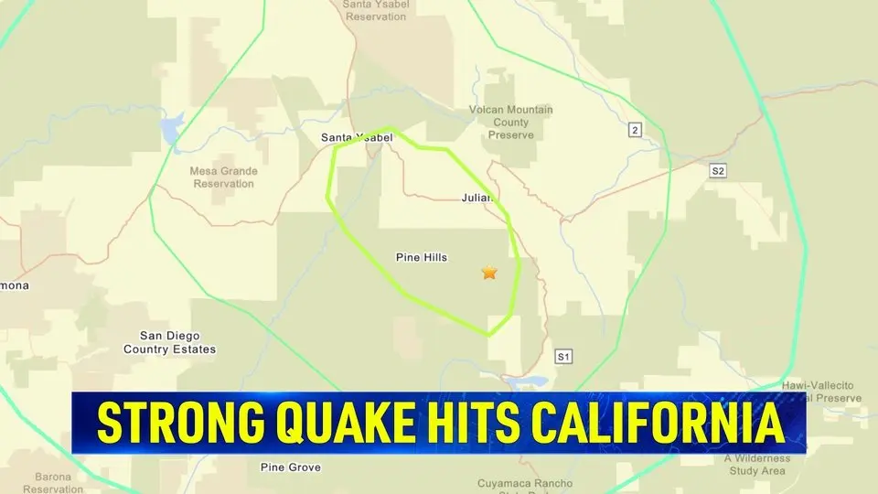 5.2-magnitude Earthquake Shakes Southern California Near San Diego