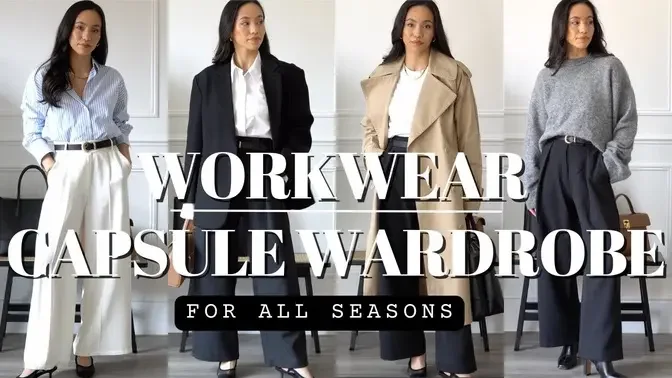 WORKWEAR CAPSULE WARDROBE _ CLASSIC OFFICE OUTFITS FOR ALL SEASONS (BQ)