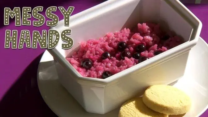 How To Make Baked Blackcurrant Rice - I Can Cook Season 3 _ Easy Recipes _ Kids Craft Channel