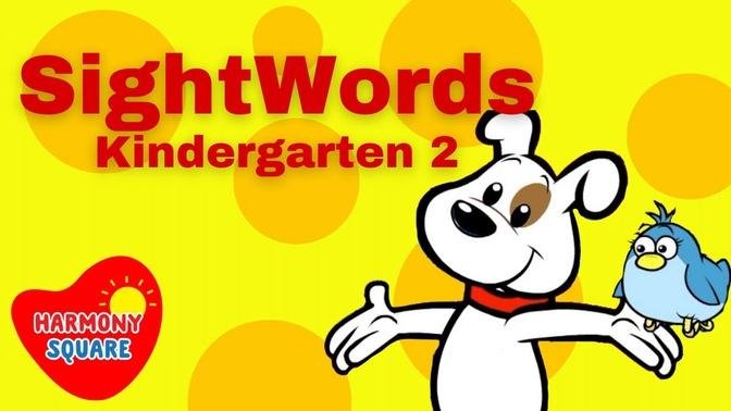 Sight Words for Beginning Reading _ Kindergarten Sight Words Level 2 _ Beginning Reading Skills.