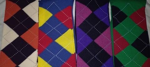 Alexander Kabbaz designed Bresciani argyle socks