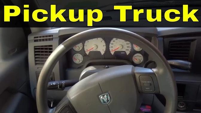 How To Drive A Pickup Truck-Full Driving Tutorial | Helpful DIY