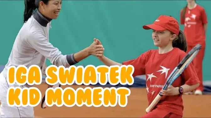 When Iga Swiatek is kid | Junior Match Highlights + Funny Moment