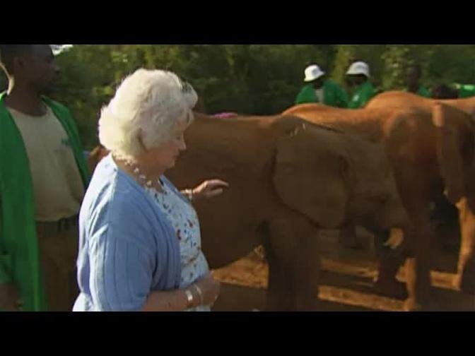 Saying goodbye to the queen of the elephants
