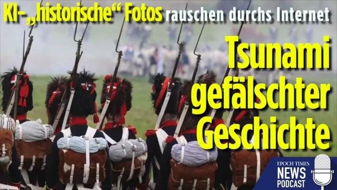 Fotos verzerren Geschichte: KI-„historische“ Fotos rauschen durchs Internet | Nr. 6694