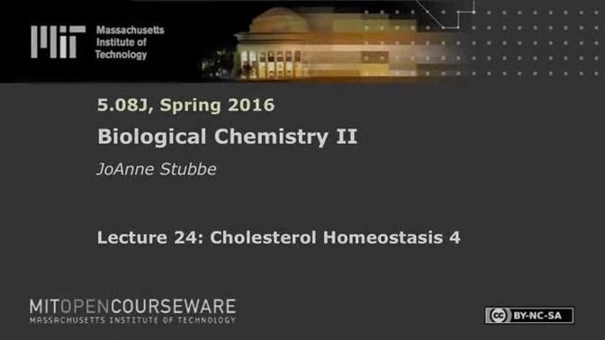 Bio Chem II: Lecture 24: Cholesterol Homeostasis 4 | Videos | Alchemist ...