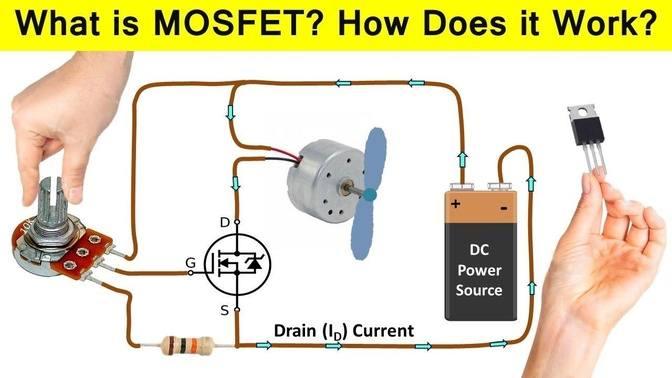 What is a MOSFET How MOSFETs Work MOSFET Tutorial Circuit Diagram