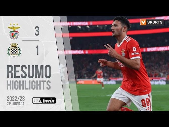Highlights | Resumo: Benfica 3-1 Boavista (Liga 22/23 #21)
