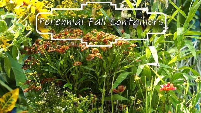 Fall Gardening Arrangements With Perennials