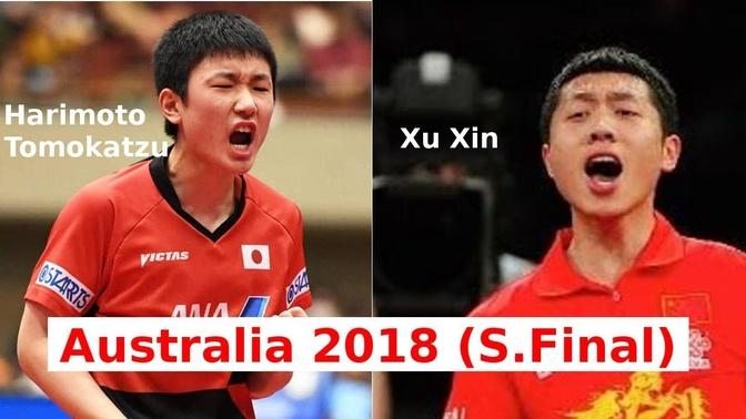 Harimoto Tomokazu vs Xu Xin - Australia 2018 - S.Final