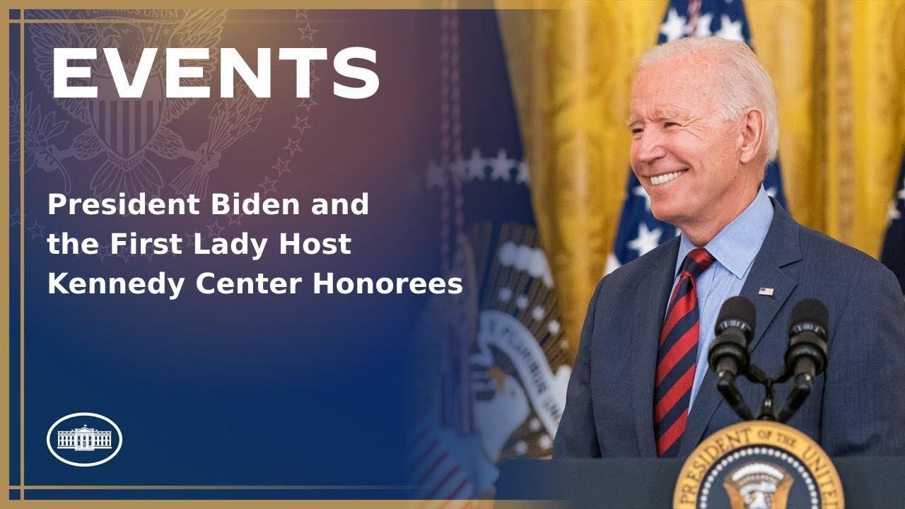 President Biden and the First Lady Host Kennedy Center Honorees 2023-12-03 21:35