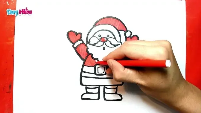 Vẽ ông già Noel dễ nhất: Giáng sinh đang đến rất gần và bạn muốn vẽ một bức tranh về ông già Noel để tăng thêm không khí lễ hội? Hãy xem ngay bức hình này để tìm hiểu cách vẽ ông già Noel dễ nhất. Với những hướng dẫn đơn giản và chi tiết, bạn sẽ có được bức tranh ông già Noel đẹp và ấn tượng.