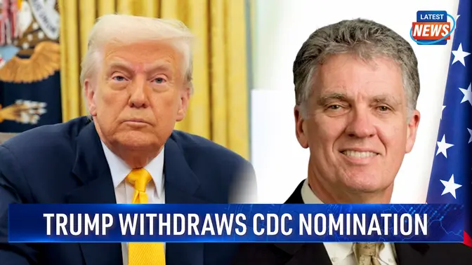 Trump Withdraws Nominee for CDC Director Dave Weldon