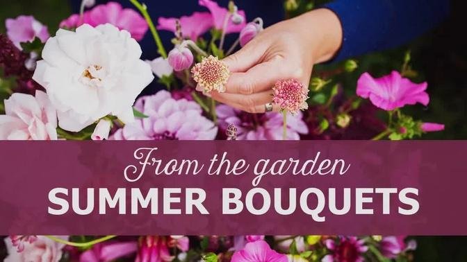Flower bouquets and arrangements - Summer 2020
