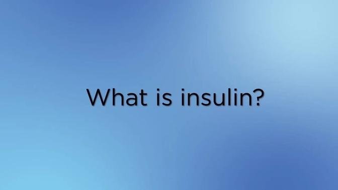 What is insulin?
