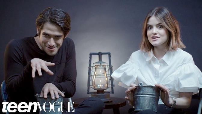 Lucy Hale and Tyler Posey Play 'Truth or Scare' | Teen Vogue