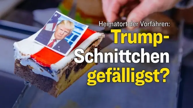 Trump-Bäckerei in der Heimatstadt der deutschen Vorfahren in der Pfalz