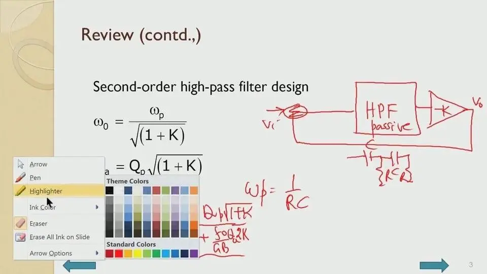 Active Filters: Q-enhancement
