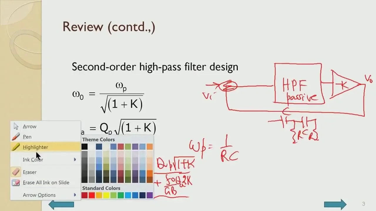 Active Filters: Q-enhancement