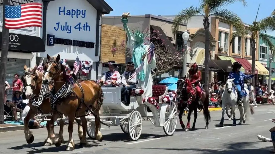 Happy #4thofJuly from Coronado, California––The Parade was GREAT!