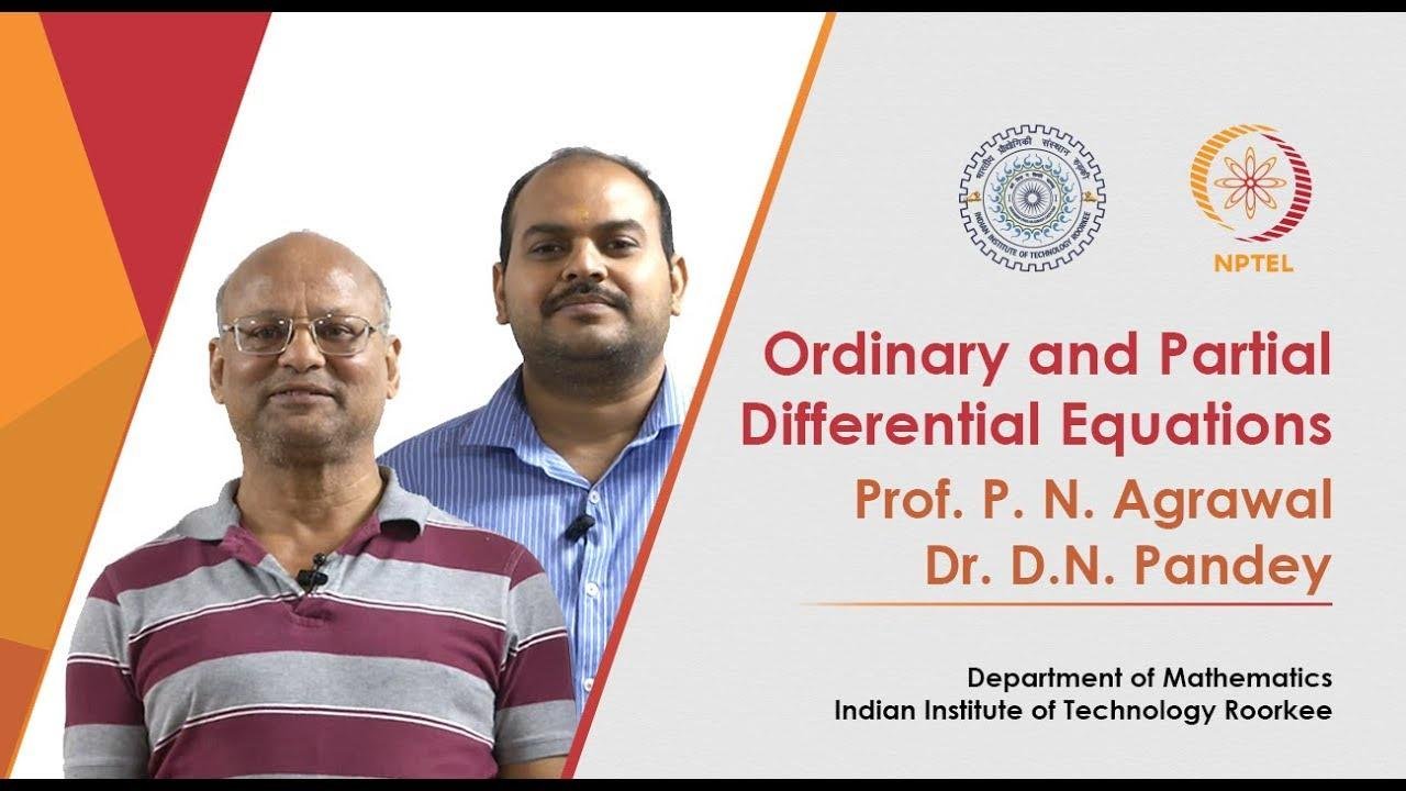 Ordinary and Partial Differential Equations and Applications