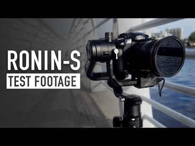 DJI RONIN-S TEST FOOTAGE (24FPS with the GH5)