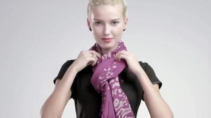 How to Tie a Scarf: 4 Scarves 16 Ways
