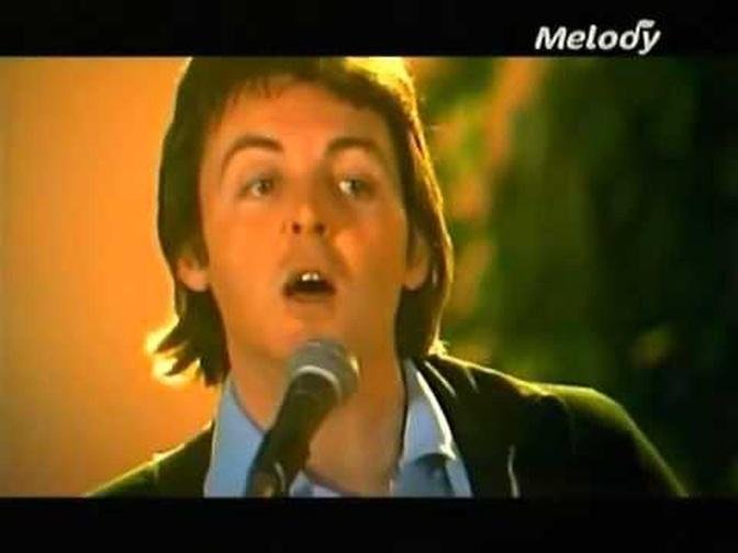Paul McCartney and Wings.. With A Little Luck 1978) Lyrics included