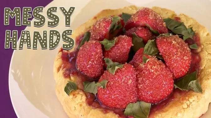 How To Make a Strawberry Crown - I Can Cook Season 3 _ Easy Recipes _ Kids Craft Channel