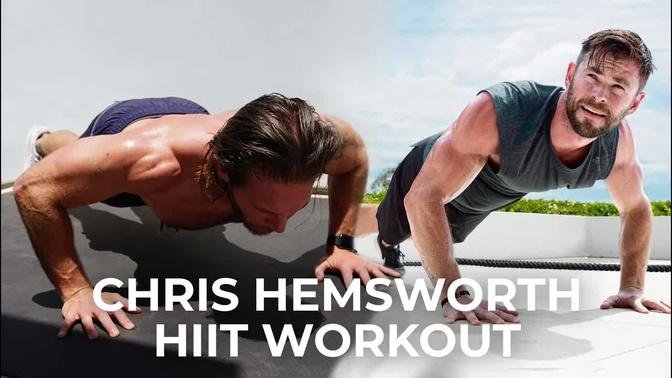I Did Chris Hemsworth's Dumbbell vs Bodyweight HIIT Workout In Under 20 Mins. (GIVE THIS A TRY!)