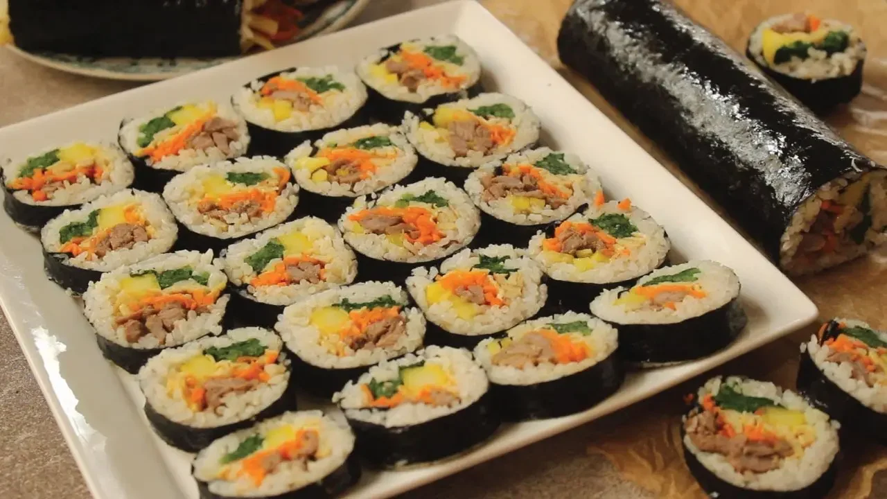 Korean Kimbap made In Pakistan😍 By Chef Hafsa