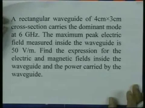 Problems on waveguides