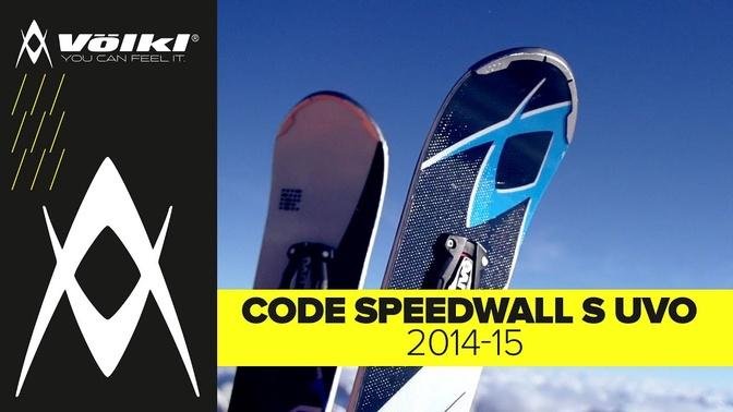 2014-15 Code Speedwall S UVO by Petra Haltmayr (Ex Worldcup Skier) (EN)