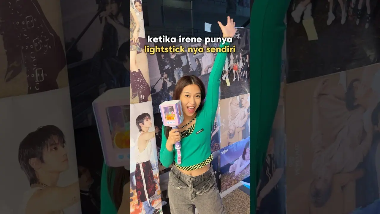 KETIKA IRENE PUNYA LIGHTSTICK NYA SENDIRI 🥹✨
