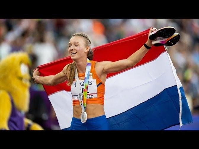 Femke Bol Wins Gold🥇🇳🇱 Womens 400m Hurdles Finals European Athletics Championship 2022 